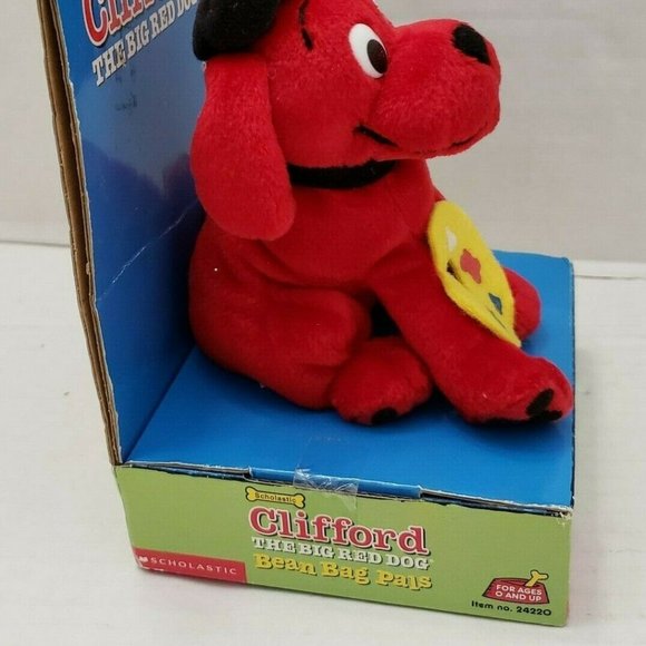 Toy Island Toys New Bean Bag Clifford The Red Big Dog Plush Artist